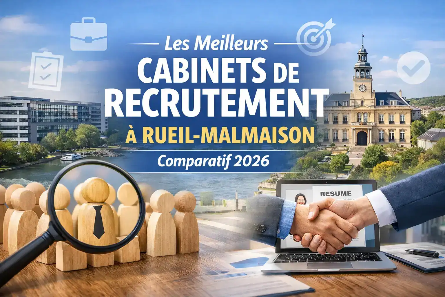 Classement des meilleurs cabinets de recrutements à Rueil-Malmaison